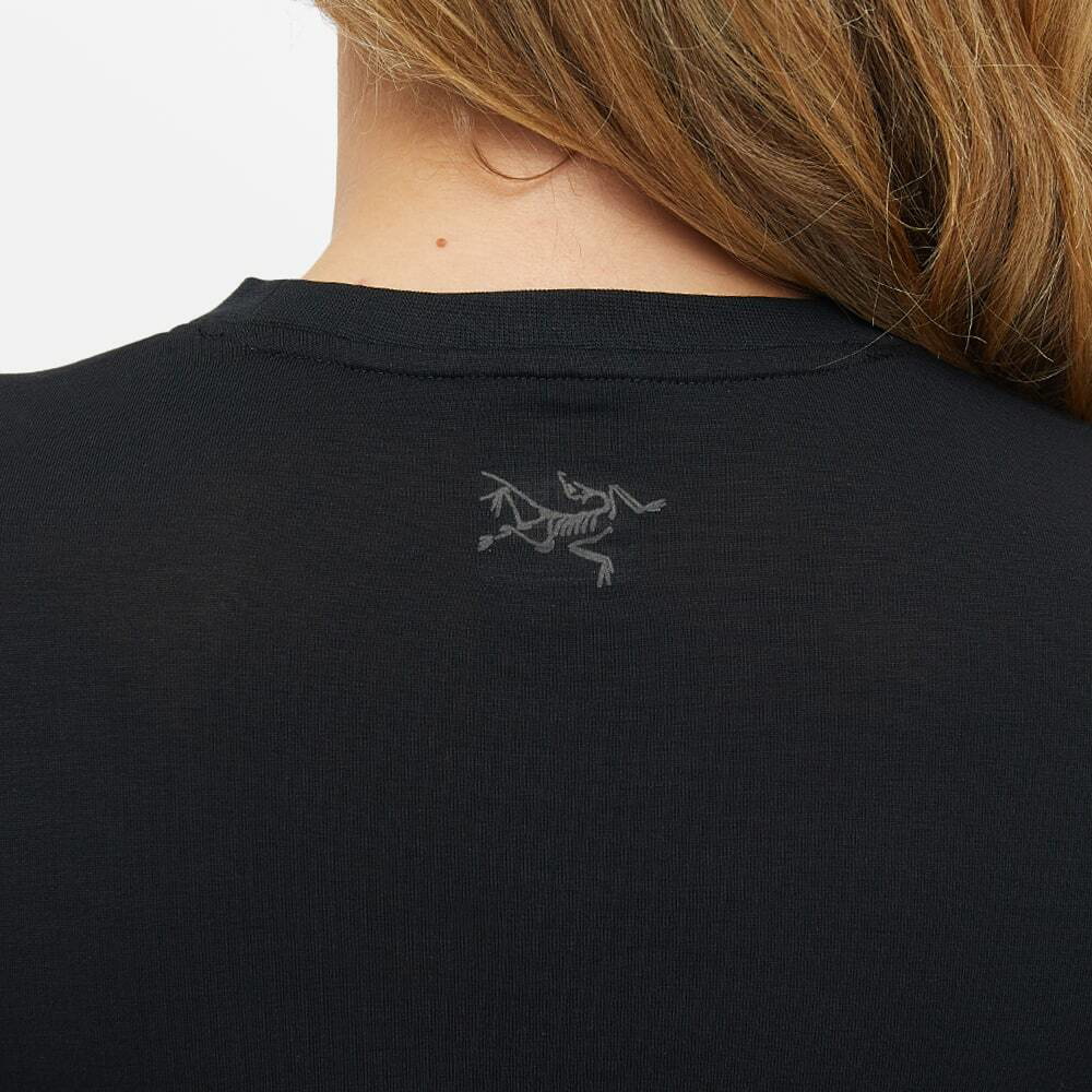 Arc'teryx Women's System A Long Sleeve Alesa T-Shirt in Black Arc
