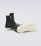 Rick Owens Jumbolace leather high-top sneakers
