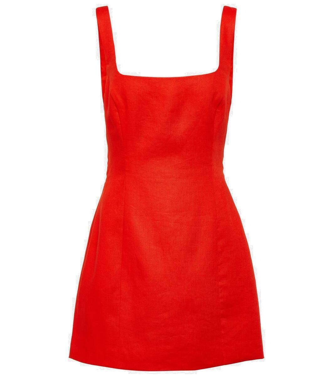 SIR - Sleeveless Linen Mini Dress main image 1