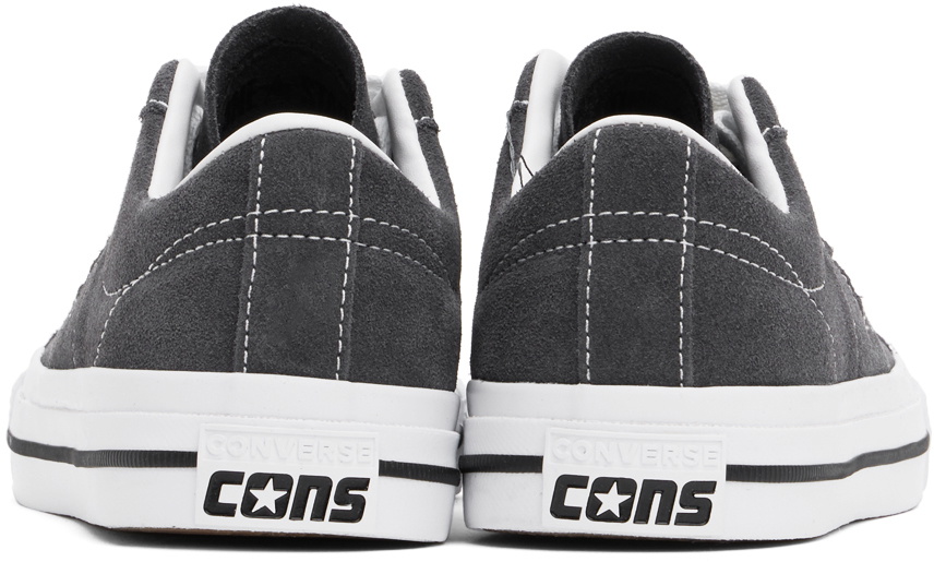 Converse Gray CONS One Star Pro Sneakers