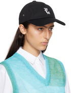 Wooyoungmi Black Embroidered Cap