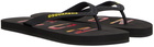 Dsquared2 Black Icon Sunset Flip Flops