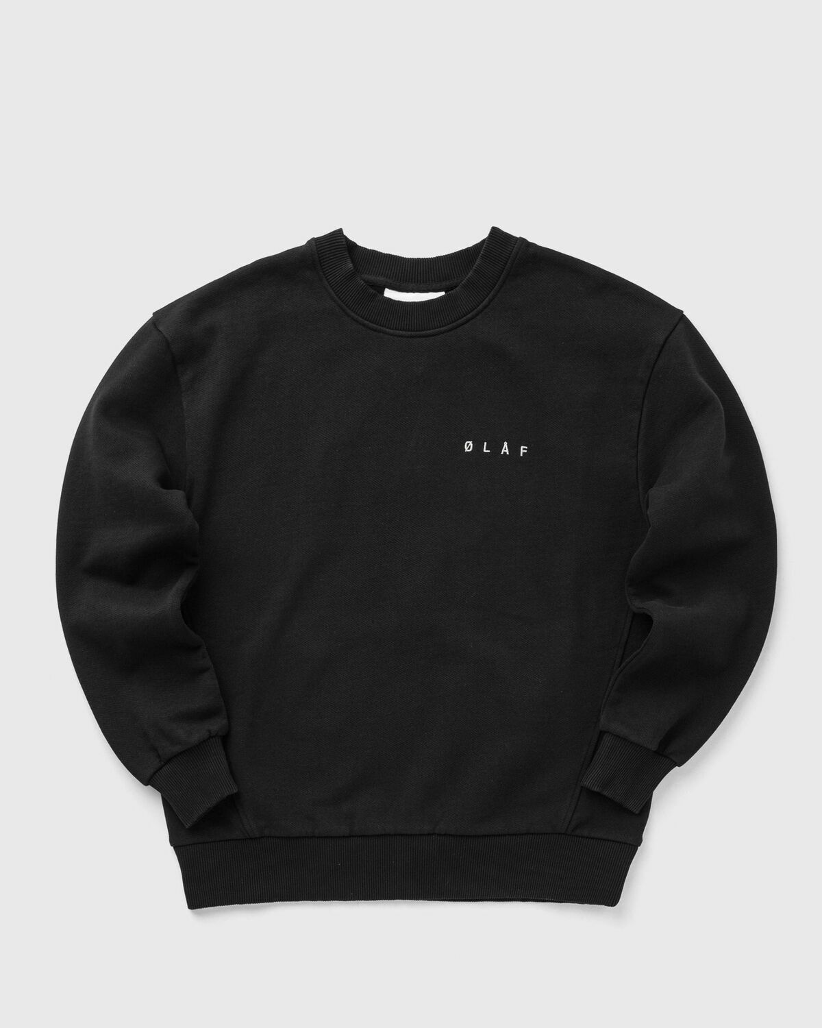 ØLÅF FACE CREWNECK Black Womens Sweatshirt