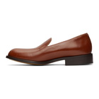 Dries Van Noten Tan Leather Loafers