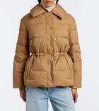 Yves Salomon Shearling-trimmed down jacket