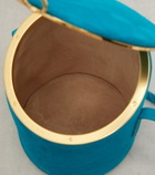 Alaïa La Canette Small suede bucket bag