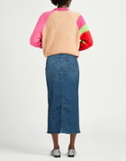 Mother Womens Denim skirt in Blue