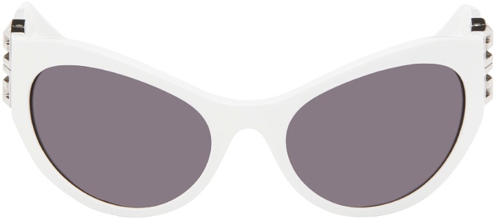 Photo: Givenchy White 4G Sunglasses