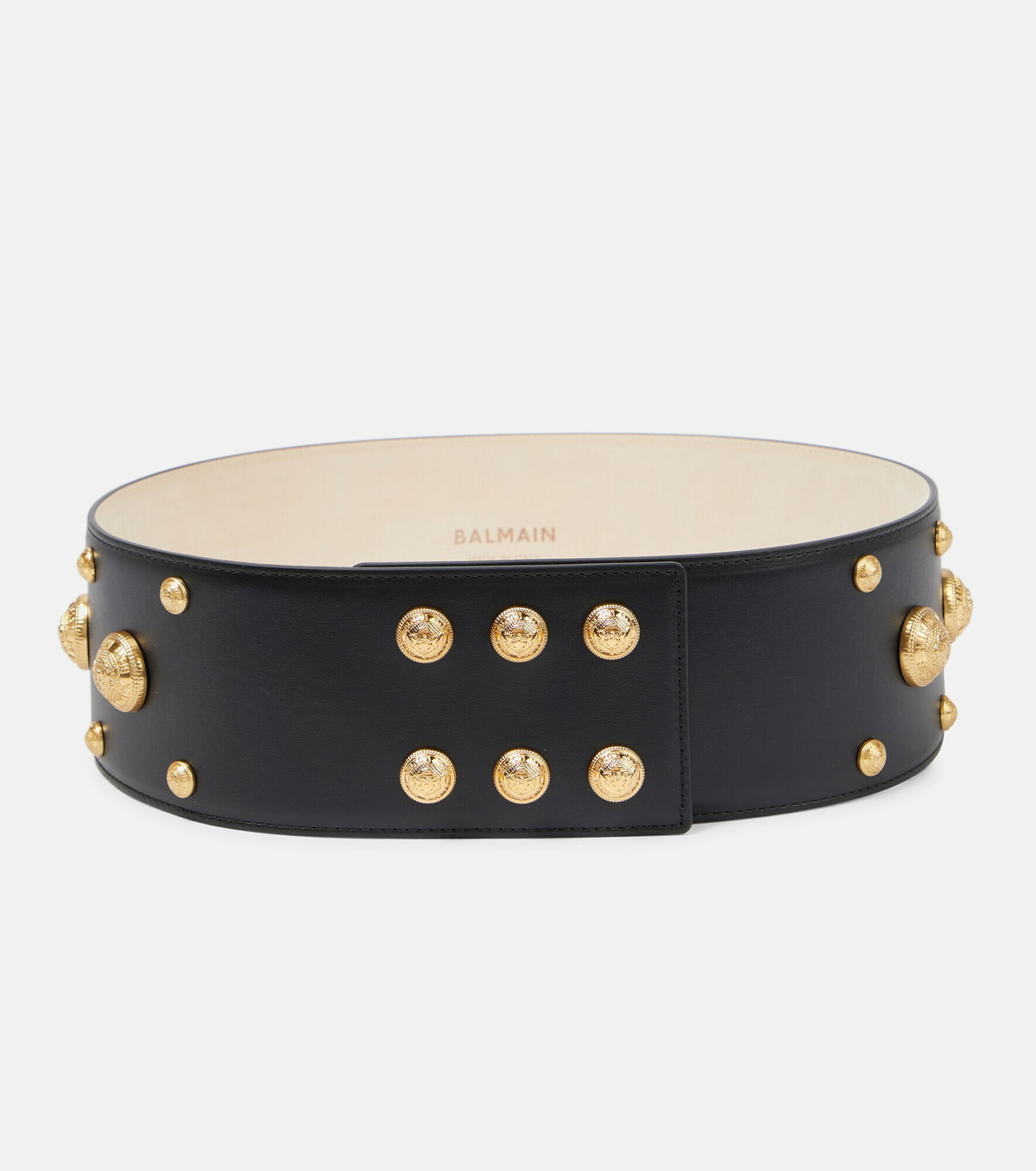 Balmain - Embellished Leather Belt Balmain