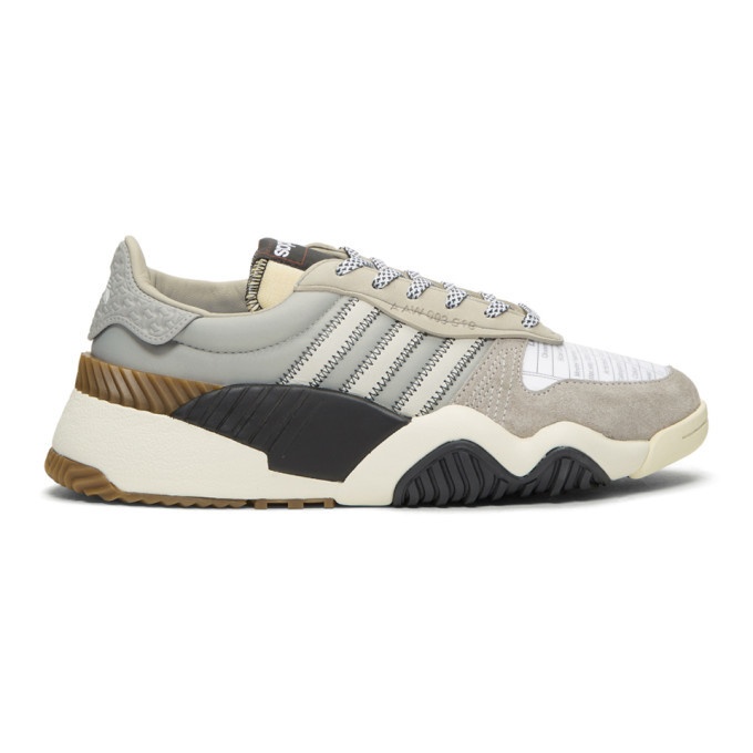 Photo: adidas Originals by Alexander Wang Grey Turnout Trainer Sneakers