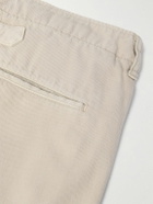 Visvim - Crash Straight-Leg Distressed Cotton-Twill Chinos - Neutrals