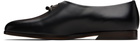 McQueen Black T-Bar Loafers