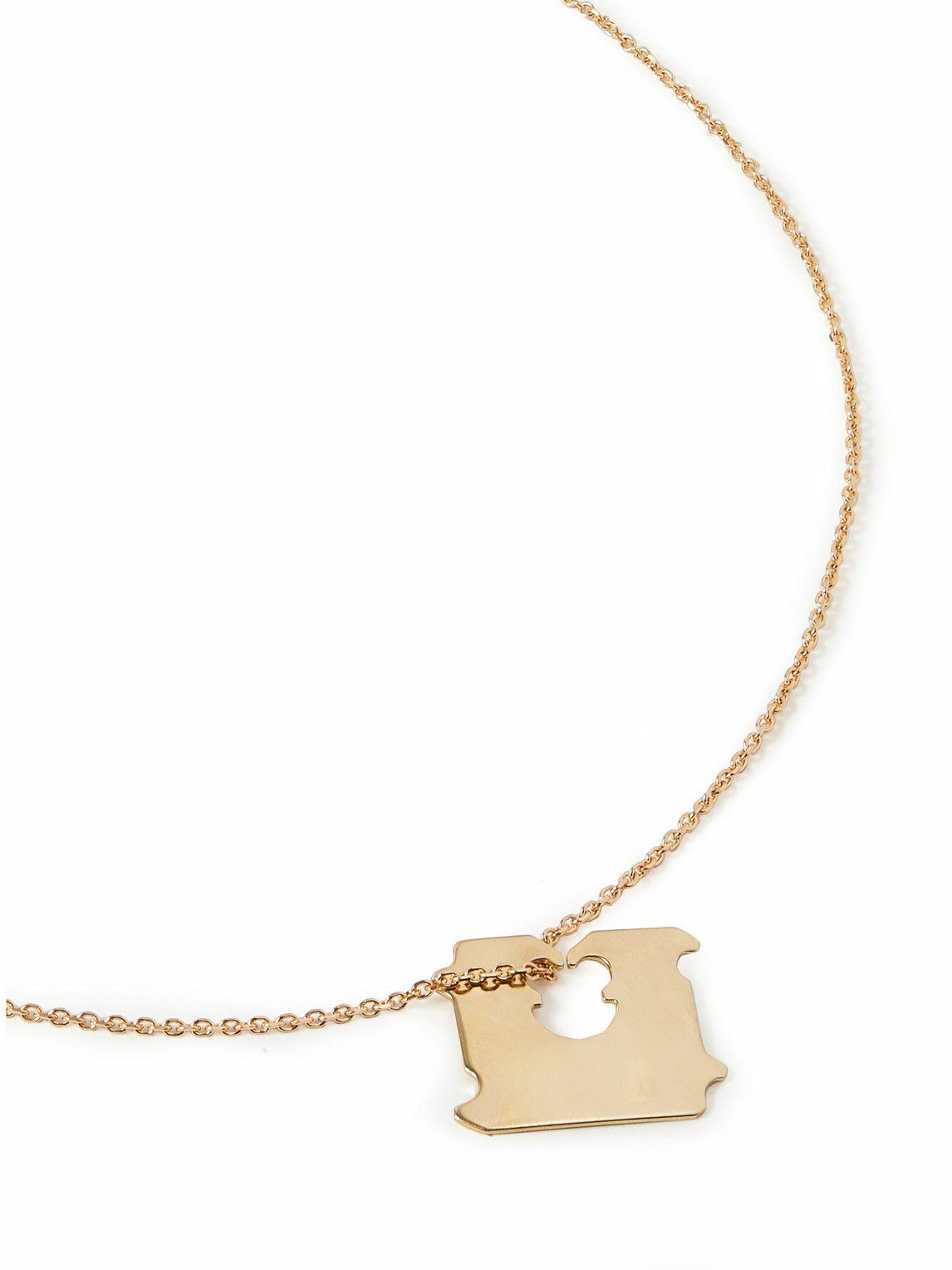 Luis Morais - Bag Clip Gold Pendant Necklace