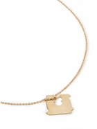 Luis Morais - Bag Clip Gold Pendant Necklace