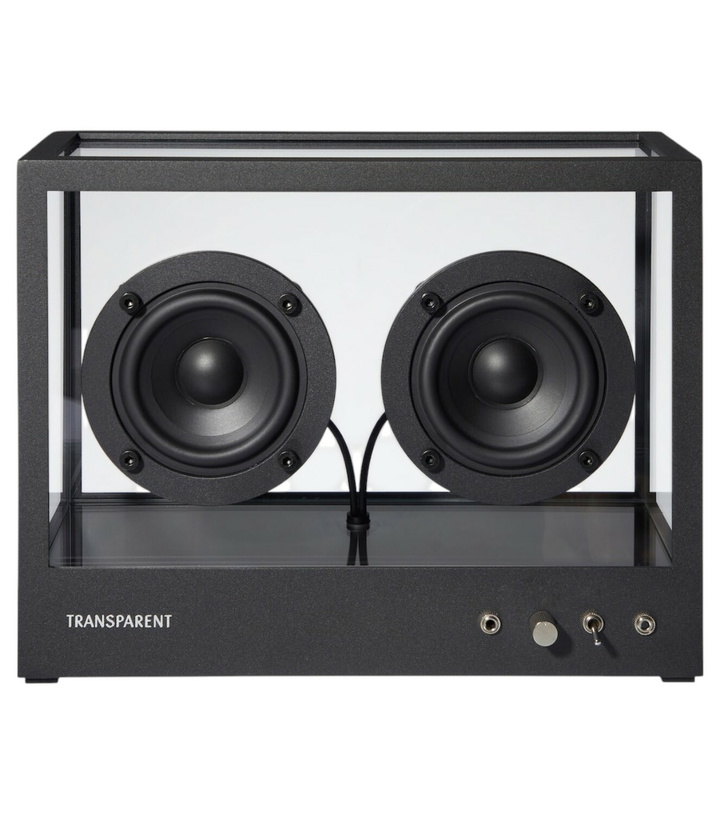 Photo: Transparent Transparent Small speaker