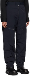 Bottega Veneta Navy Zip Cargo Pants