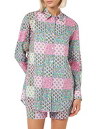 MC2 Saint Barth Woman Cotton Shirt Brigitte With Flower Print