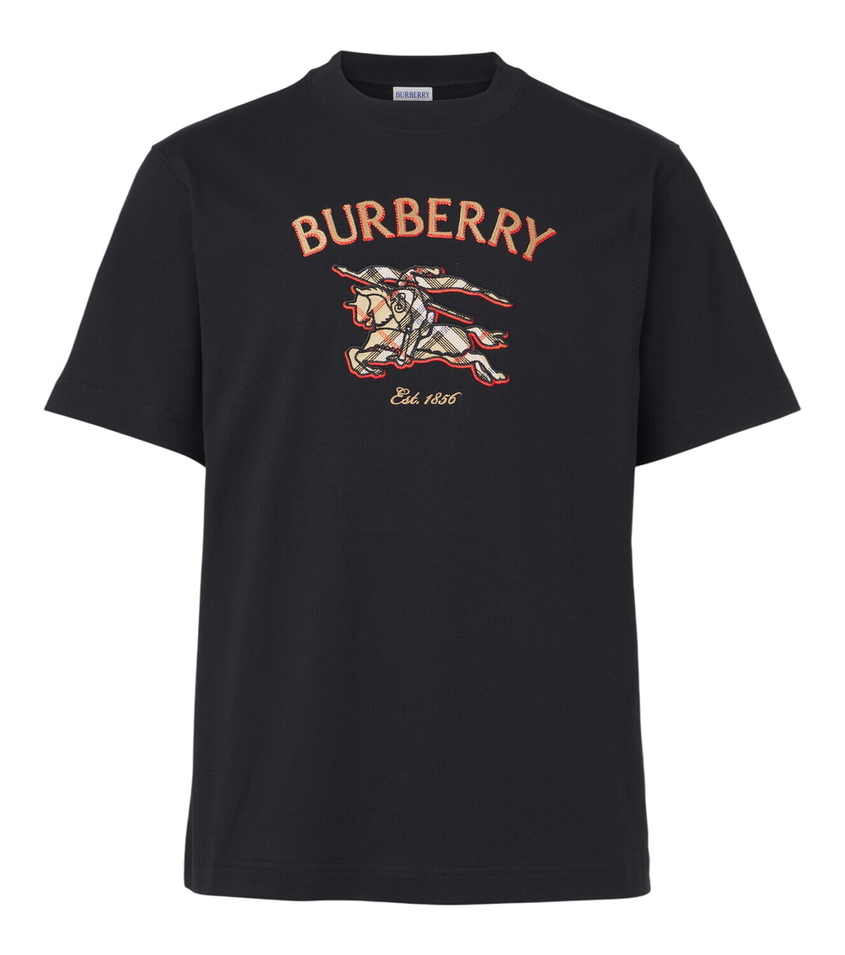 Burberry Black Oak Leaf Crest T-Shirt Burberry