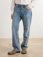 Our Legacy - Slate Cut Straight-Leg Organic-Cotton Jeans - Blue
