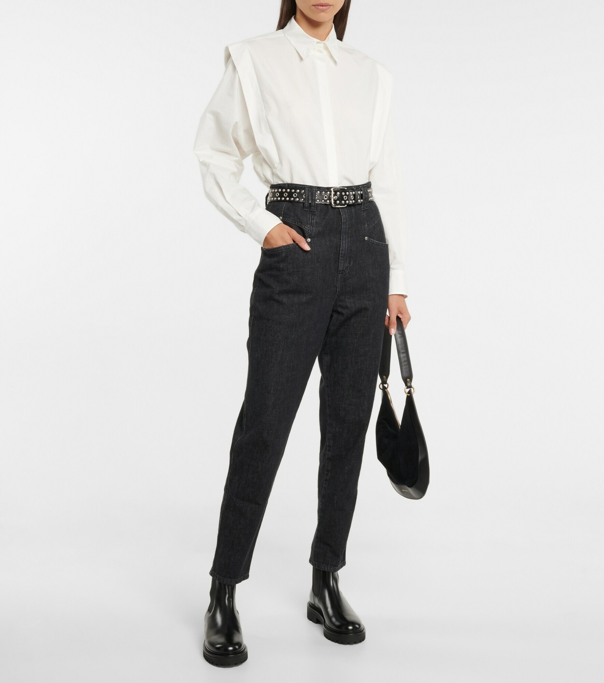 Isabel Marant - Castay leather Chelsea boots