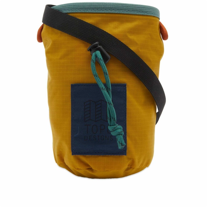 Photo: Topo Designs Mountain Chalk Bag in Mustard 