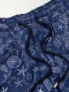 Vilebrequin - Moorea Slim-Fit Mid-Length Printed Swim Shorts - Blue