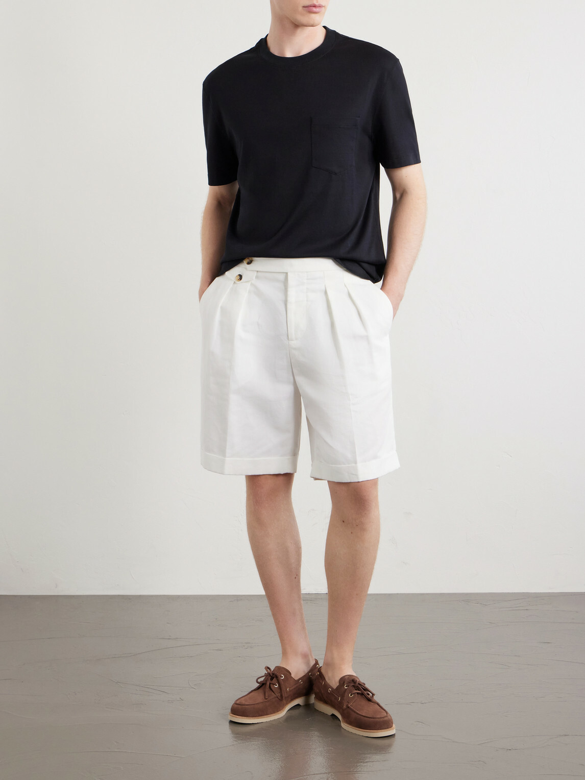 Brunello Cucinelli - Slim-Fit Cotton-Jersey T-Shirt - Black