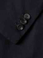 J. Mueser - Waverly Wool-Hopsack Blazer - Blue