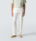 Thom Sweeney Linen straight pants
