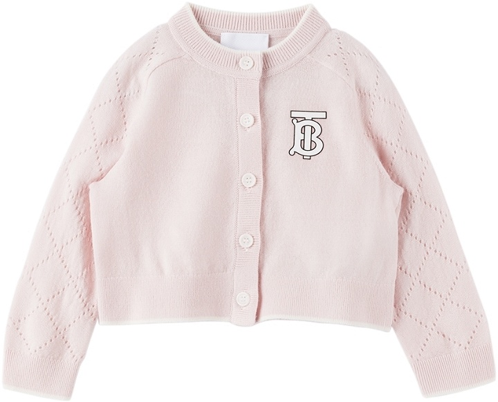 Photo: Burberry Baby Pink Button Cardigan