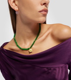 Ileana Makri 18kt gold beaded jade necklace