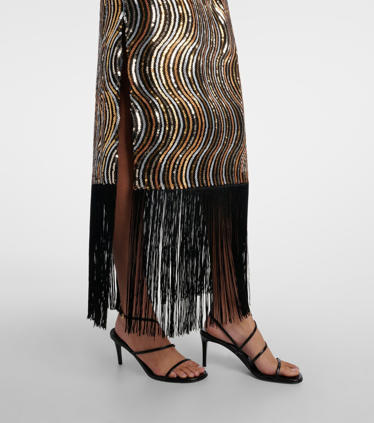 Taller Marmo Hemingway Disco sequined midi dress