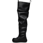 YUME YUME Black High Fisherman Tall Boots