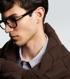 Bottega Veneta Stretch square glasses