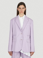 JW Anderson - Deconstructed Blazer in Lilac