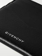 Givenchy - Logo-Print Textured-Leather Cardholder