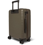 Horizn Studios - M5 55cm Polycarbonate, Nylon and Leather Carry-On Suitcase - Army green