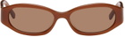 Velvet Canyon Brown Momentum Sunglasses