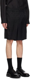 Valentino Black Toile Iconographe Shorts