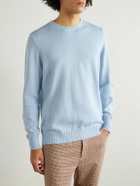 Ghiaia Cashmere - Cotton Sweater - Blue