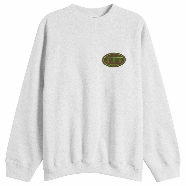 Photo: TTT MSW Women's Crew Neck Raglan Sweat in Ash
