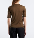 Max Mara Silk and cashmere top