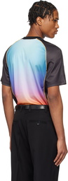 Casablanca Multicolor Gradient Football T-shirt