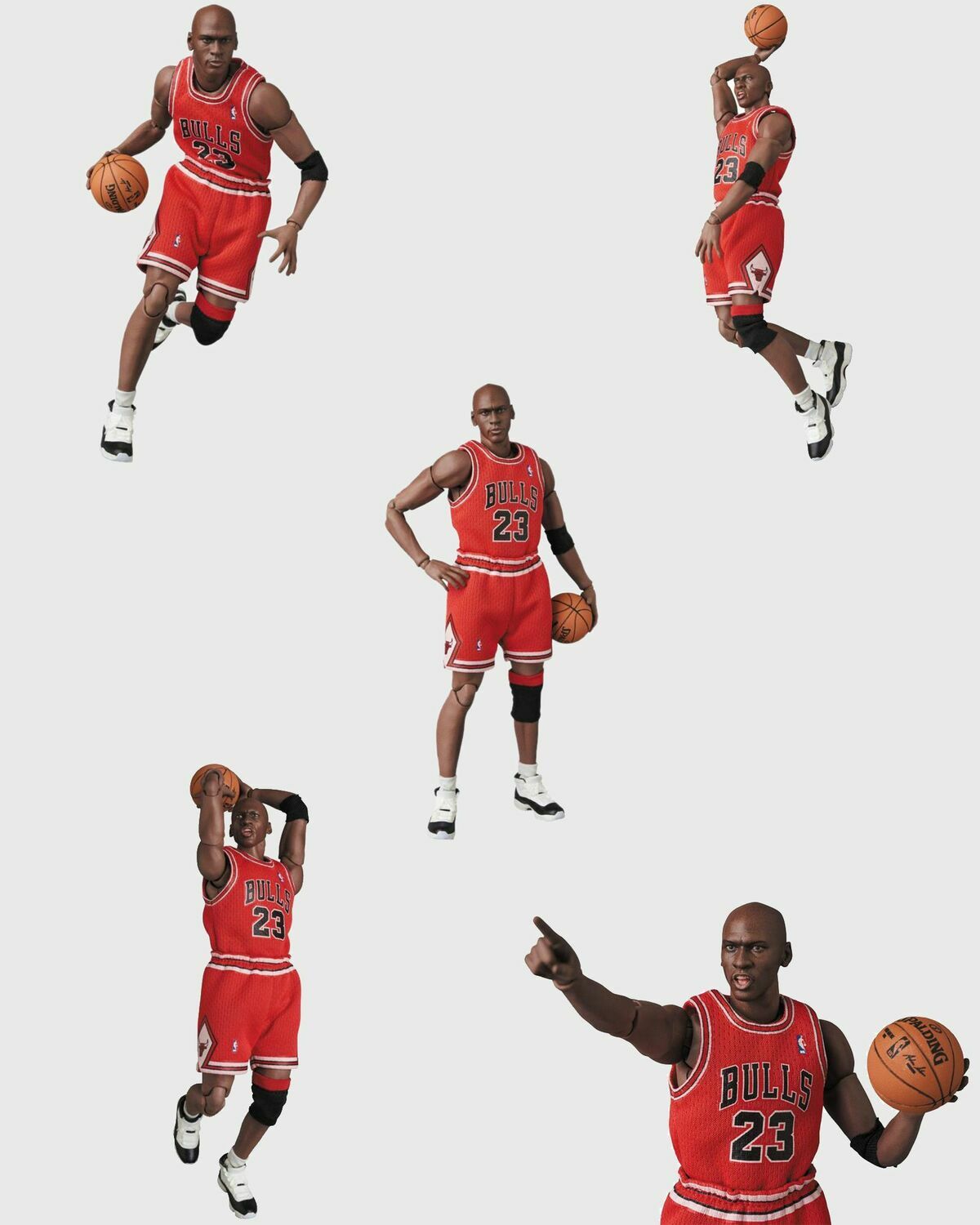 Medicom Mafex Nba Chicago Bulls Michael Jordan Figure Multi Cool Stuff/Gifts/Home Deco/Toys