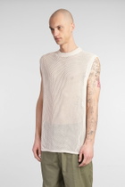Laneus Knitwear In Beige Viscose
