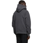 Mr. Saturday Black Embroidered No Future Hoodie