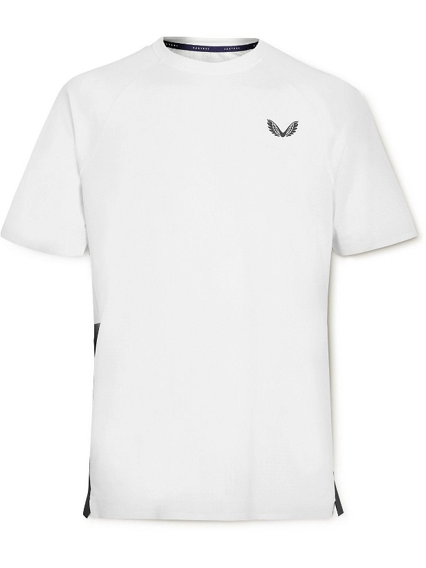 Photo: Castore - Active Two-Tone Perforated Stretch-Jersey T-Shirt - White
