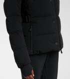 Moncler Grenoble Guyane hooded down ski jacket