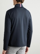 G/FORE - Brushed Tech-Jersey Half-Zip Golf Top - Blue
