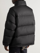 VETEMENTS - Oversized Logo-Appliquéd Quilted Shell Jacket - Black